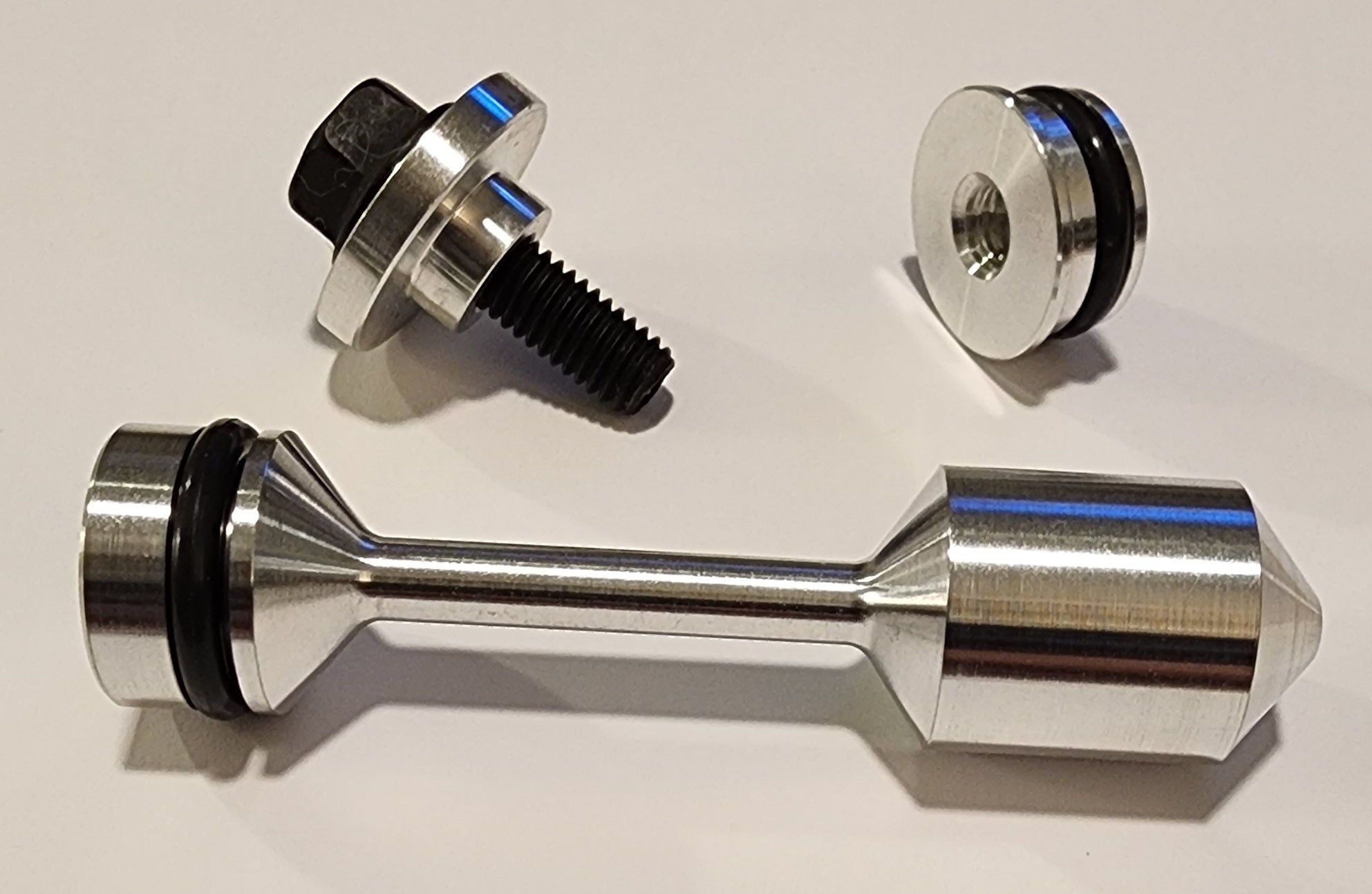 Oil System Improvement Parts- 3 Pcs - Barbell, Front Gallery Plug