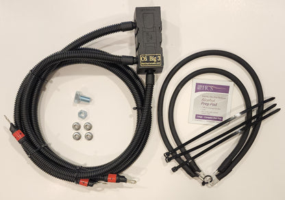 C6 BIG 3 Charging System Improvement Kit