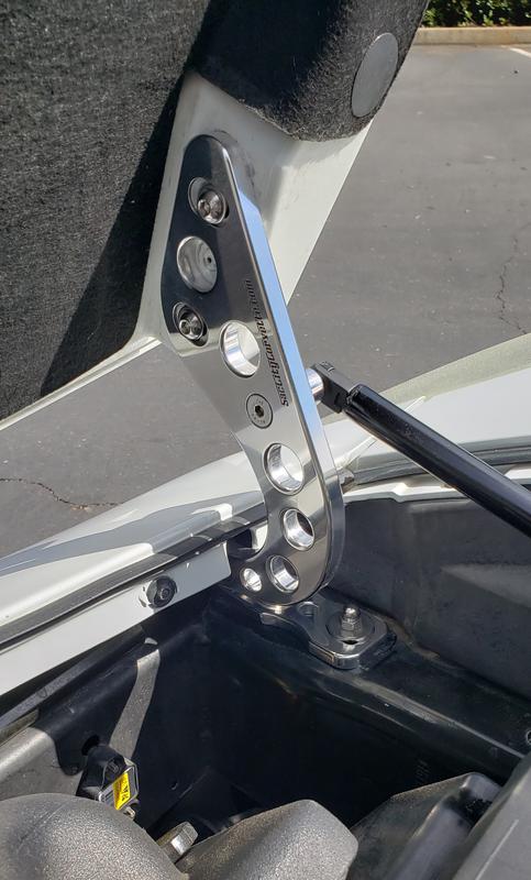 C6 Billet LUX Hood Hinges