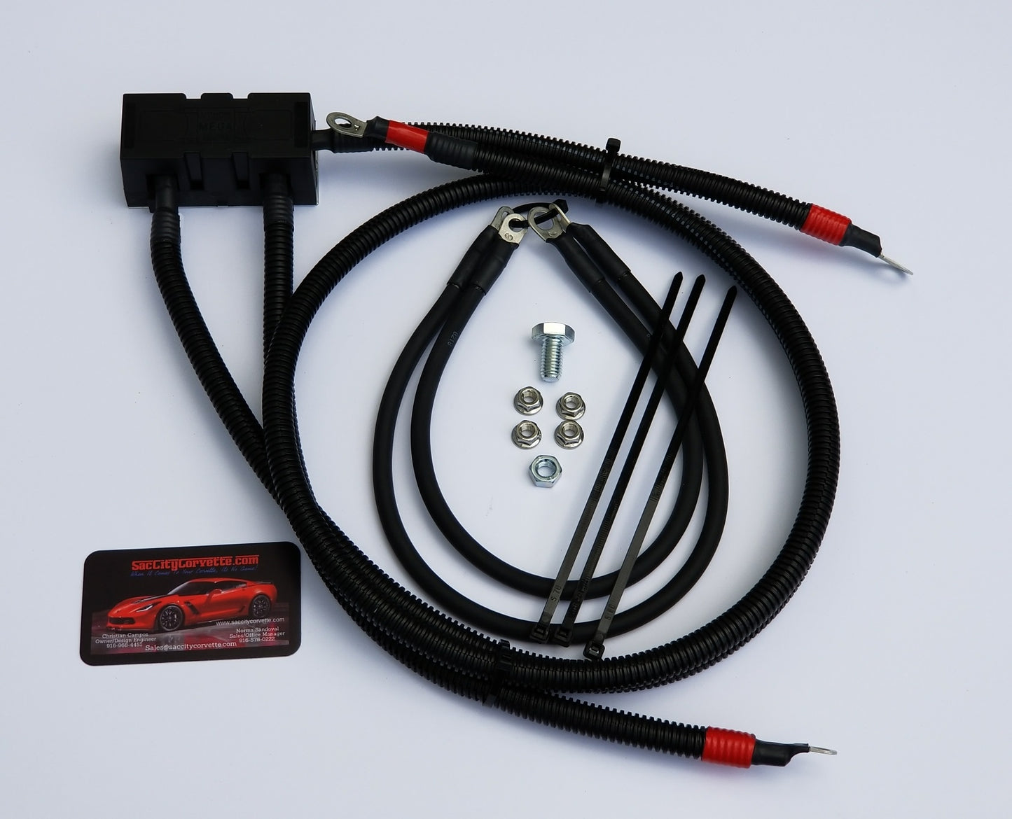 C6 BIG 3 Charging System Improvement Kit